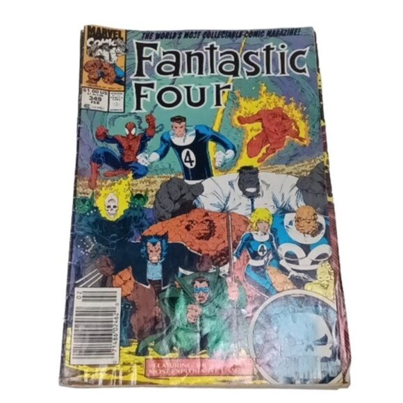 Marvel & DC Comics Lot of 5 Fantastic Four, X-Men, Starman, New Warriors 1989-91 - Picture 7 of 7